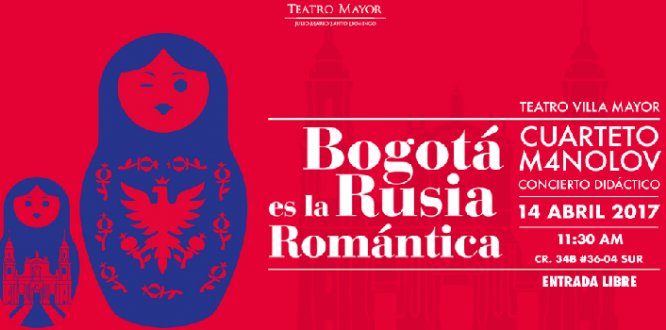Rusia Romántica en el Teatro Villa Mayor