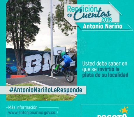 Rendición de Cuentas Alcaldía Local de Antonio Nariño